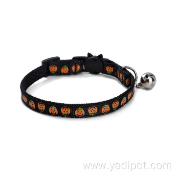 Halloween Candy Corn Cat Collar